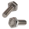 RS PRO Plain Stainless Steel Hex Bolt M4 x 12 mm DIN 933 316 A4 Stainless Steel 263-2126