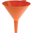 RS PRO Polypropylene Funnel Set of 5 Sizes 60 mm to 140 mm Orange 263-2637