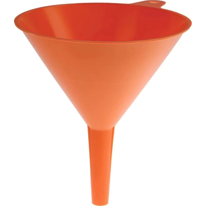 RS PRO Polypropylene Funnel Set of 5 Sizes 60 mm to 140 mm Orange 263-2637