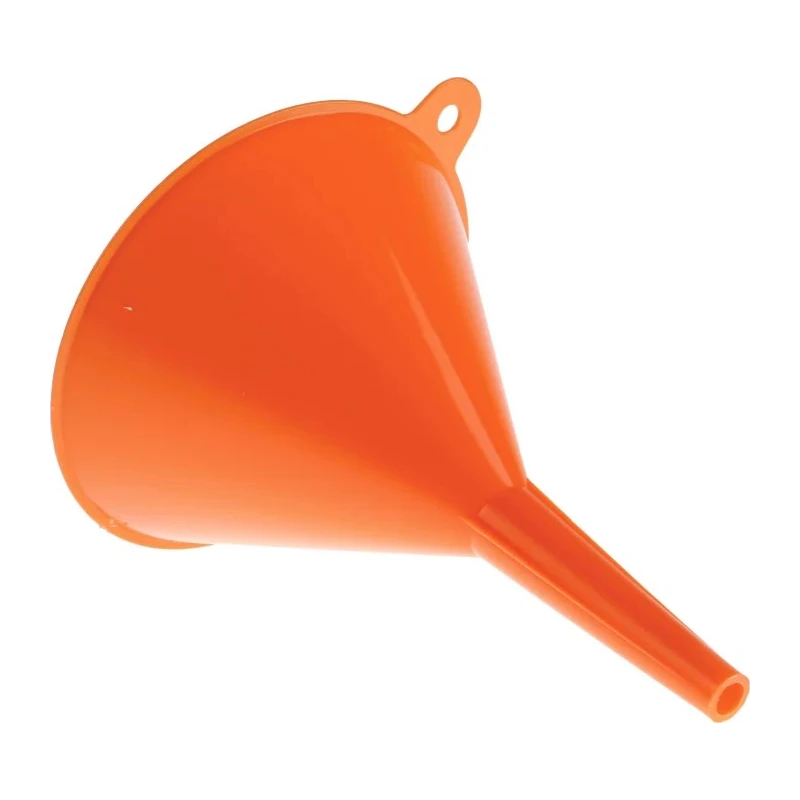 RS PRO Polypropylene Funnel Set of 5 Sizes 60 mm to 140 mm Orange 263-2637