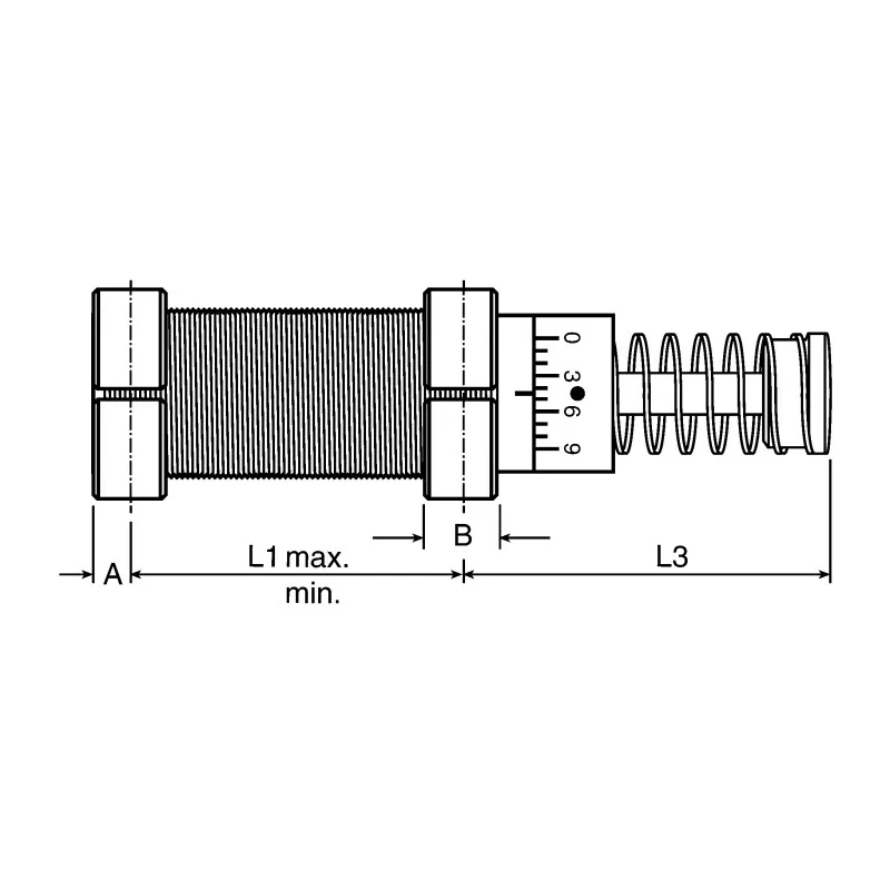 ACE Foot Mounting Kit Series S Mounting Flanges with Fixing Screws S45