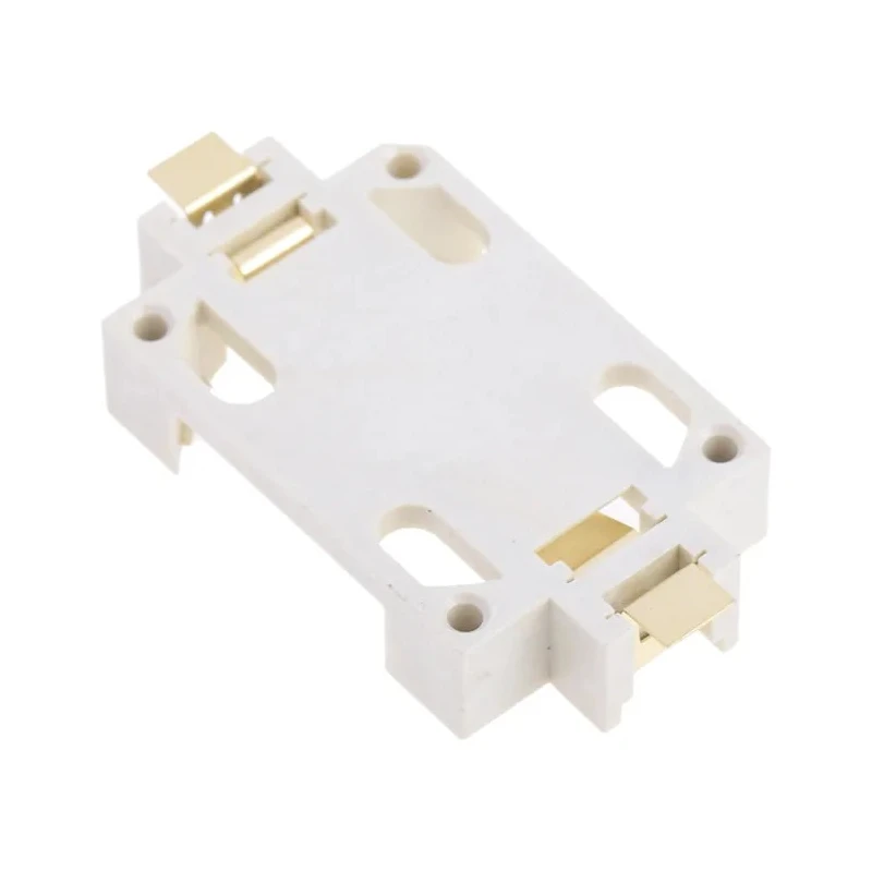 Keystone CR2025 Battery Holder Surface Mount with Top Spring Arm 1 Cell 28.4x16x5.5mm 