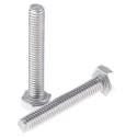 RS PRO Plain Stainless Steel Hex Bolt M4 x 25 mm 316 A4 DIN 933 263-2154