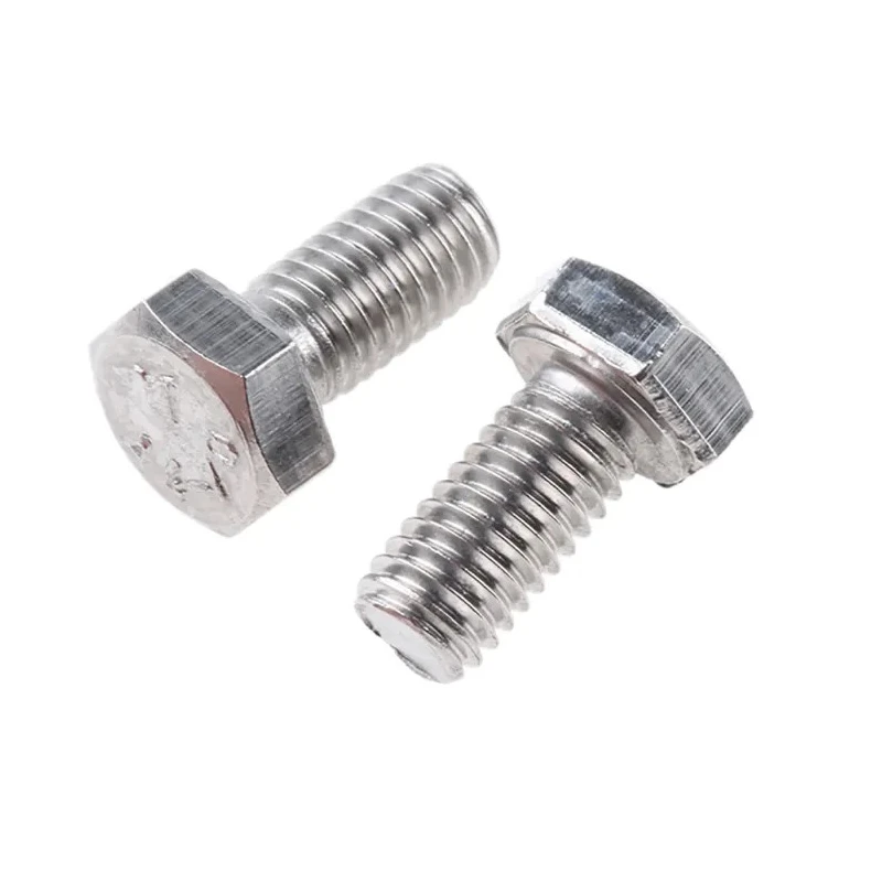 RS PRO Plain Stainless Steel Hex Bolt M5 x 10 mm DIN 933 316 A4 Stainless Steel 263-2198