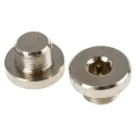 Legris Brass Corrosion Resistant Plug, Thread Size 1/8 in, Maximum Operating Pressure 60 bar, Operating 0919 00 10
