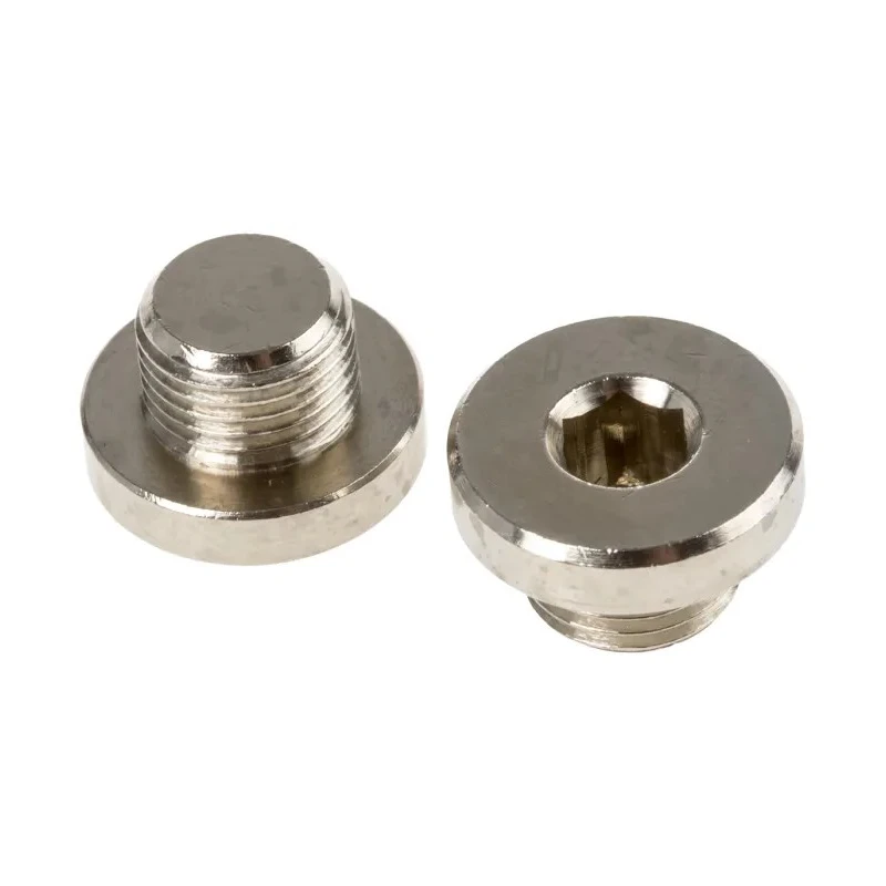 Legris Brass Corrosion Resistant Plug, Thread Size 1/8 in, Maximum Operating Pressure 60 bar, Operating 0919 00 10