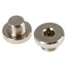 Legris Brass Corrosion Resistant Plug, Thread Size 1/8 in, Maximum Operating Pressure 60 bar, Operating 0919 00 10