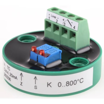 LKMelectronic Temperature Transmitter for K Type Thermocouple Input 35V, -40°C to 85°C LKM 101/K2