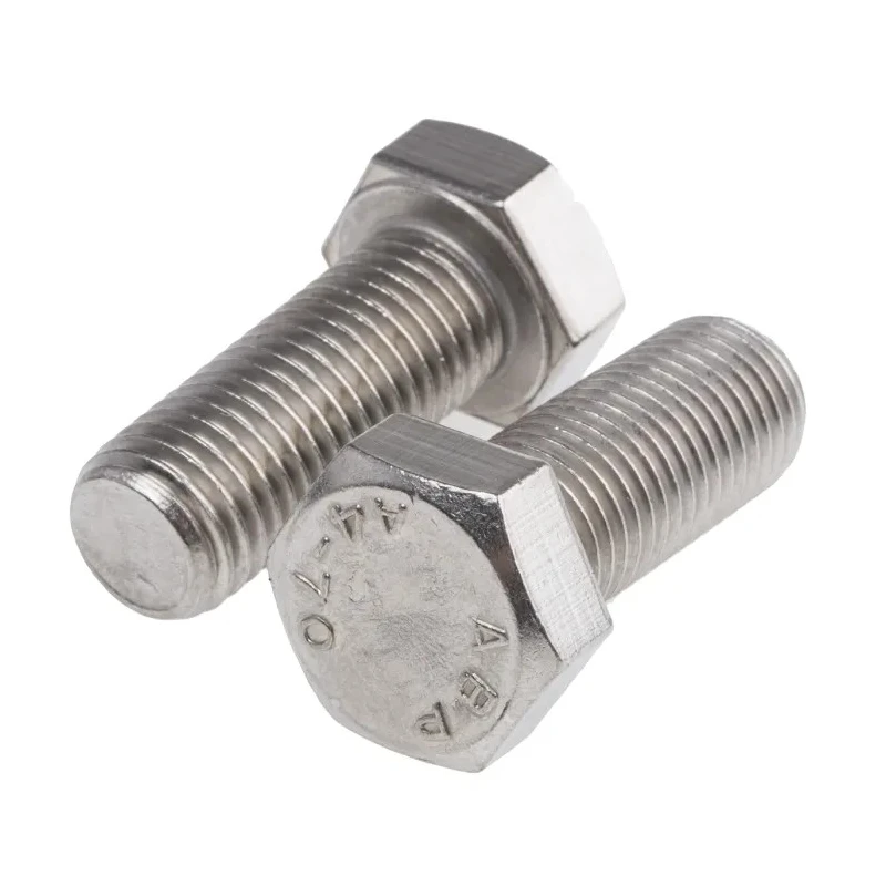 RS PRO Stainless Steel Hex Bolt M16 x 40 mm DIN 933 Corrosion Resistant 263-2277