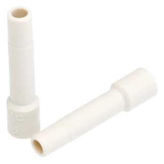 SMC 6mm Polybutylene Terephthalate Polypropylene Brass Plug Fitting Pneumatic Connector KQ2P-06