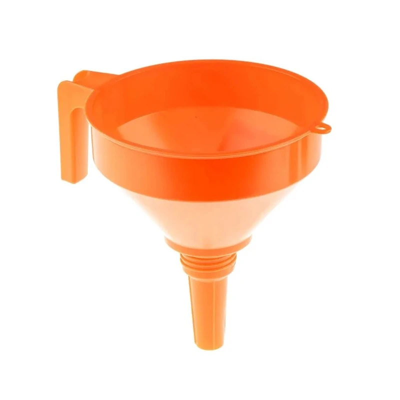 RS PRO 1.2L Polypropylene Funnel Orange with Fine Mesh Internal Strainer 263-2621