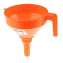 RS PRO 1.2L Polypropylene Funnel Orange with Fine Mesh Internal Strainer 263-2621