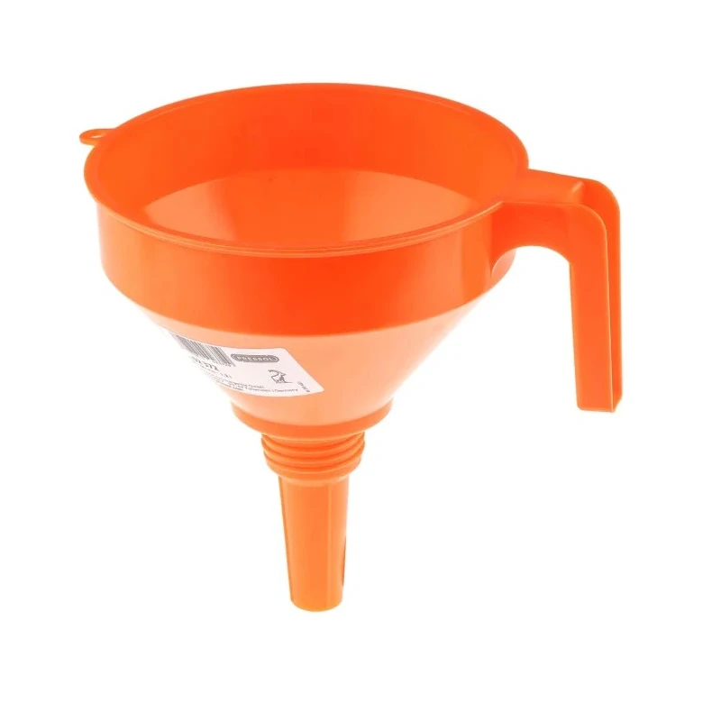RS PRO 1.2L Polypropylene Funnel Orange with Fine Mesh Internal Strainer 263-2621
