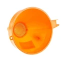 RS PRO 1.2L Polypropylene Funnel Orange with Fine Mesh Internal Strainer 263-2621
