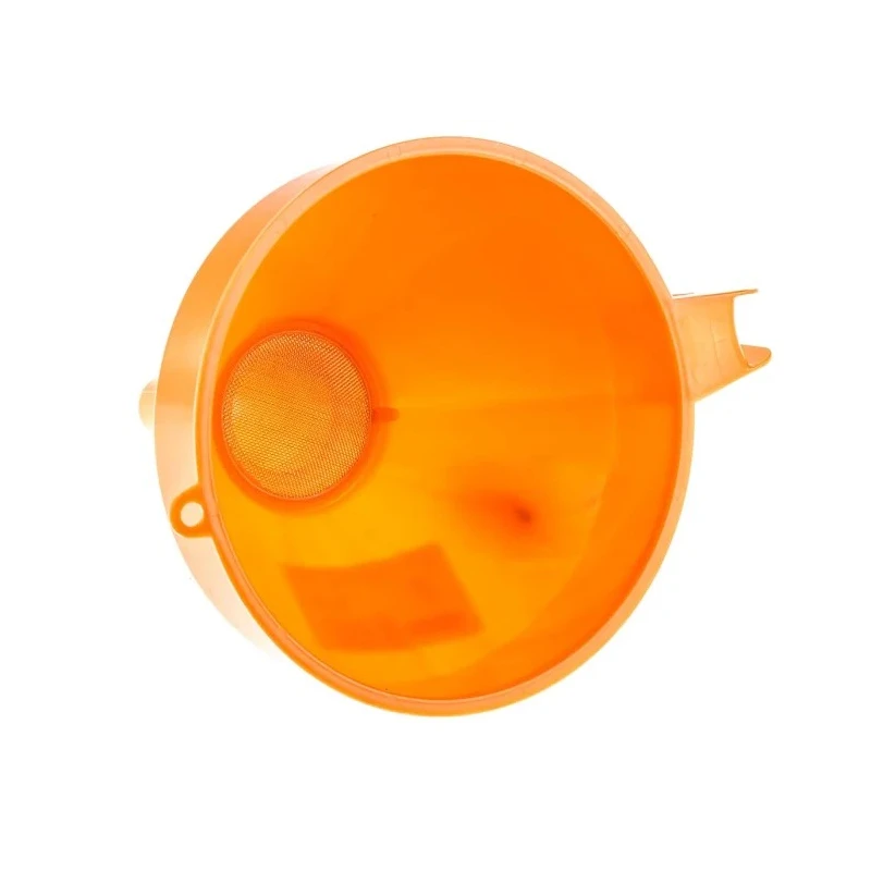 RS PRO 1.2L Polypropylene Funnel Orange with Fine Mesh Internal Strainer 263-2621