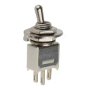 APEM Toggle Switch Panel Mount On-On SPST Solder Terminal 48 V DC 48 V AC ZL36S0101