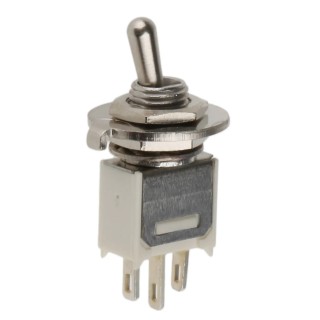 APEM Toggle Switch Panel Mount On-On SPST Solder Terminal 48 V DC 48 V AC ZL36S0101