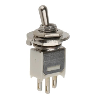 APEM Toggle Switch Panel Mount On-On SPST Solder Terminal 48 V DC 48 V AC ZL36S0101