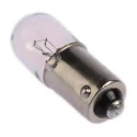 RS PRO BA9S Clear Indicator Light 24V 1.2W 50mA 5000h Lifespan T10 Lamp Designation BA9S Base 10mm Diameter 28mm Length BA9S