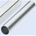 Rose+Krieger Silver Galvanised Steel Round Tube 50 mm Diameter 2000 mm Length 80504012000