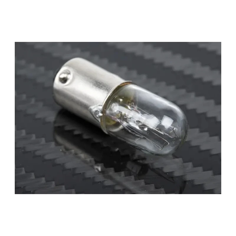 RS PRO Clear Indicator Light with BA9S Base, 130V, 20mA, 2.6W Power, 3000h Lifespan BA9S