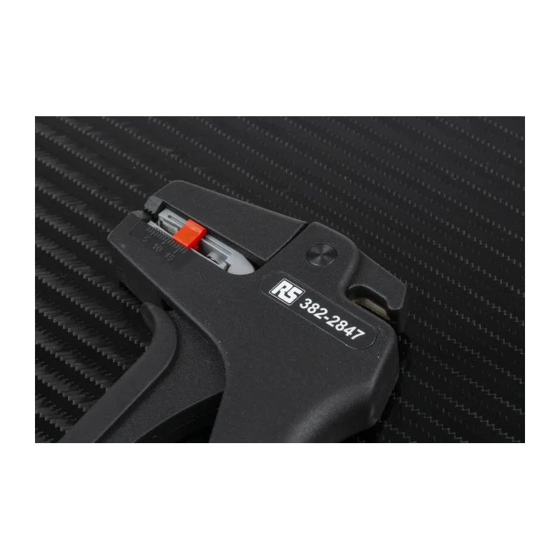 RS PRO Flat, Round PVC Insulated Automatic Wire Stripper, 0.08 to 2.5 mm² 382-2847