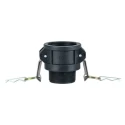 RS PRO Hose Connector Polypropylene Body 25.4 mm ID, Male BSP Connection, 17 bar Maximum Pressure 382-5666
