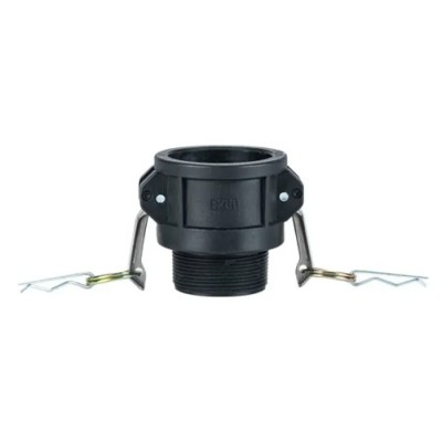 RS PRO Hose Connector Polypropylene Body 25.4 mm ID, Male BSP Connection, 17 bar Maximum Pressure 382-5666