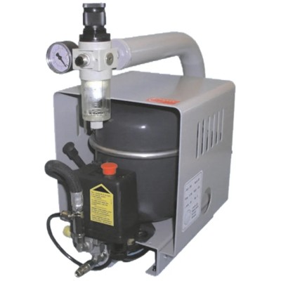 CIF 135 W Portable Lubricated Air Compressor, 6 bar Maximum Pressure, 1 L Tank Capacity, 230 V Supply Voltage F41045