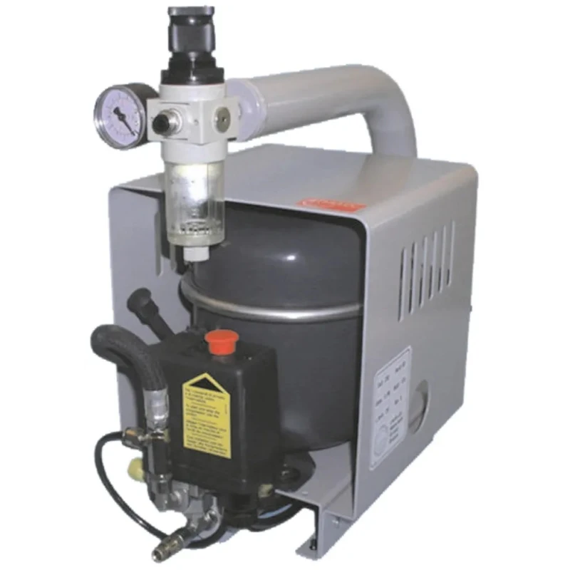 CIF 135 W Portable Lubricated Air Compressor, 6 bar Maximum Pressure, 1 L Tank Capacity, 230 V Supply Voltage F41045
