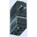 Burkert Solenoid Valve 2 Port 24V dc 1/8 in Inlet and Outlet Polyphenylene Sulfide Body 10 bar 150446