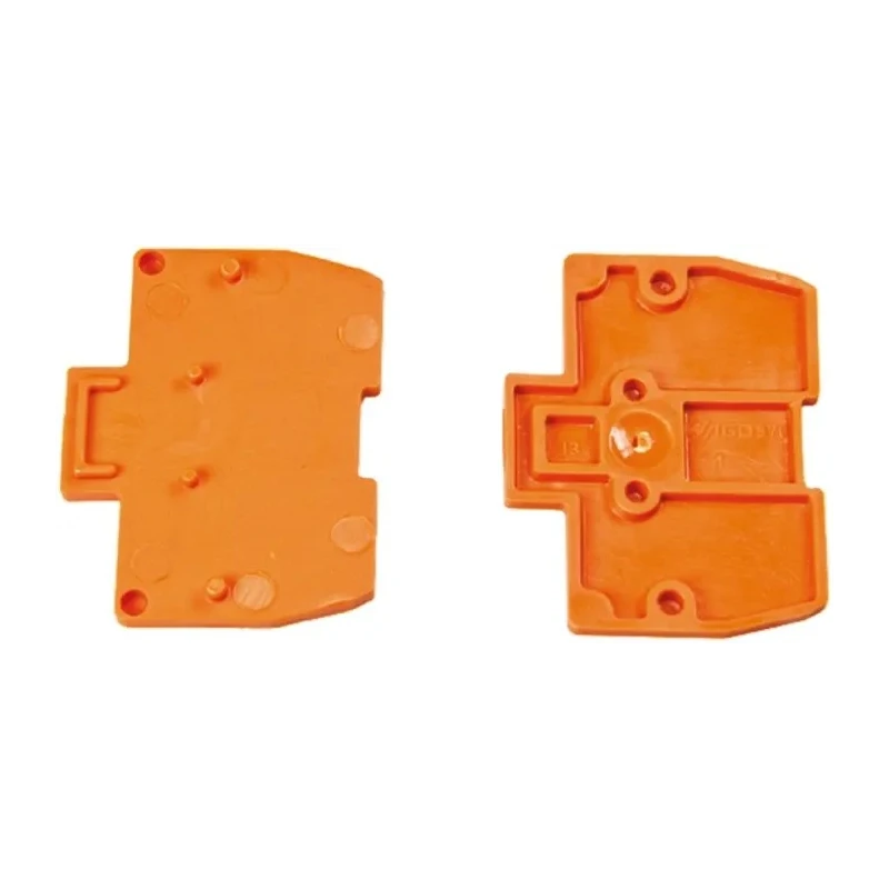 WAGO 870 Series End & Intermediate Plate for Use with 870 Series Terminal Blocks 870-924