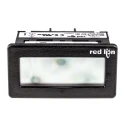 Red Lion Digital DC Voltmeter CUB4V000, LCD Display 3.5-Digits ±0.1 %, Cutout 68x33 mm, Depth 49.8 mm