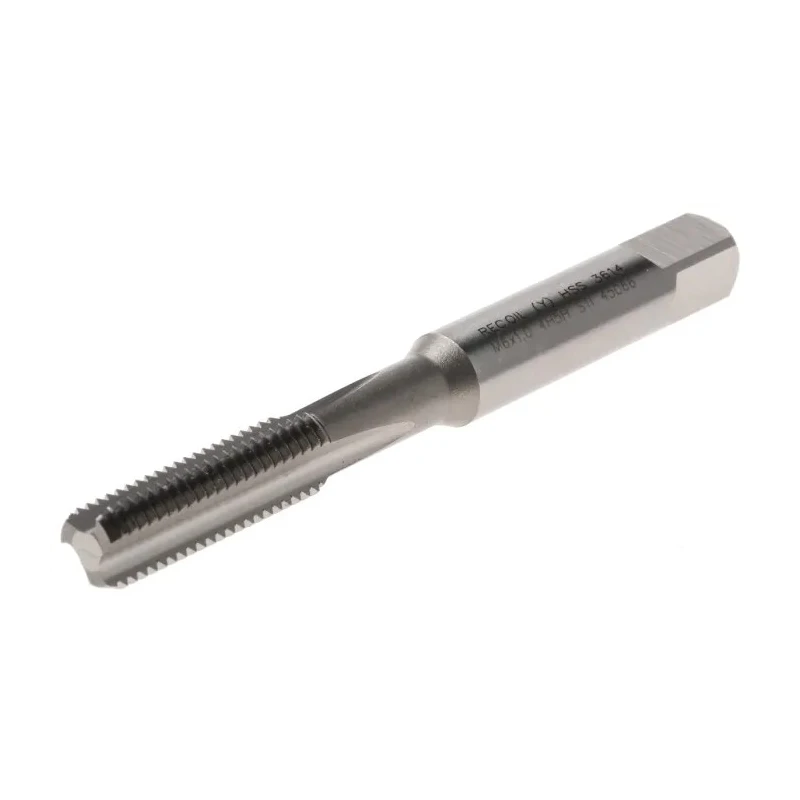 Recoil Threading Tap M6 Thread Metric Standard 8mm Shank Diameter 72mm Length 45066