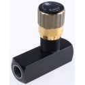 RS PRO In Line Mount Mounting Hydraulic Flow Control Valve Steel Body Nitrile Rubber Seals 1/2 in Thread Size 390-7752