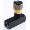 RS PRO In Line Mount Mounting Hydraulic Flow Control Valve Steel Body Nitrile Rubber Seals 1/2 in Thread Size 390-7752