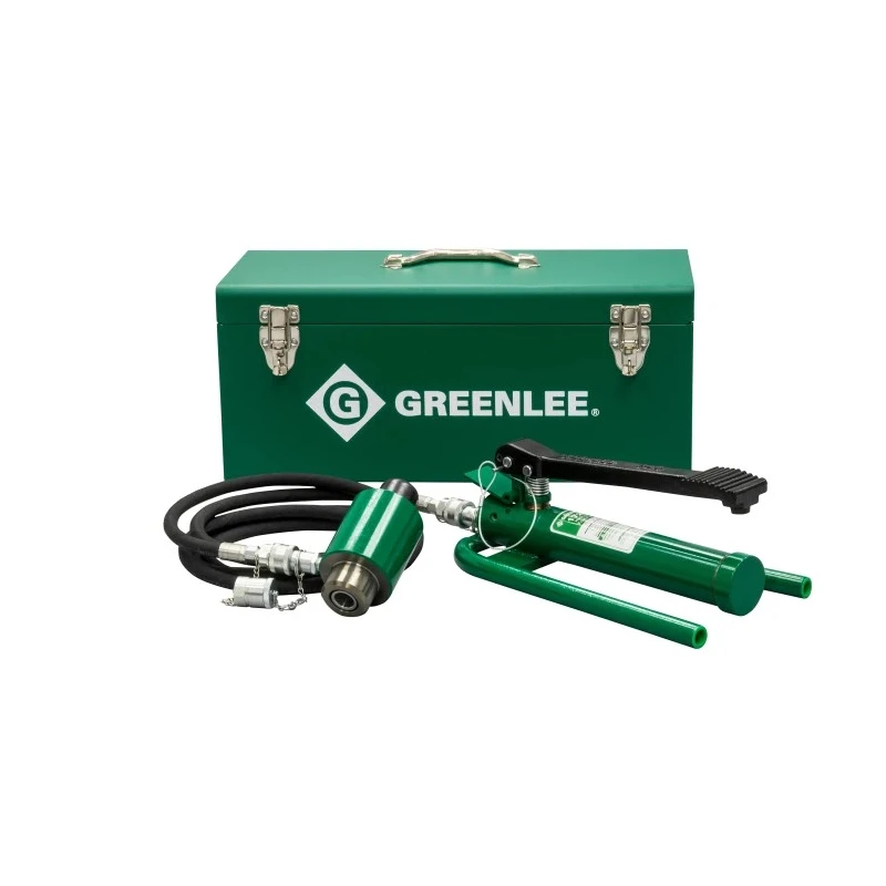 Greenlee 11 t Ram & Foot Pump Hydraulic Driver Kit 52084941