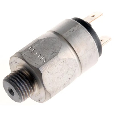 Suco 01664 Series Pressure Sensor Relay Output 10 bar to 20 bar, Zinc Plated Steel Housing, IP65 Protection 0166411031043