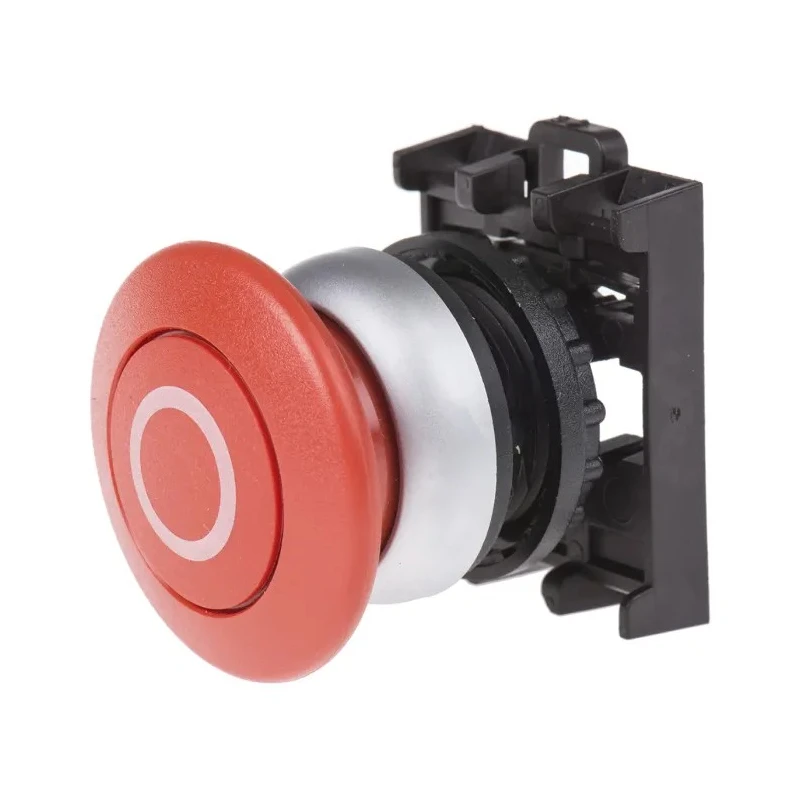 Eaton RMQ Titan M22 Series Red Momentary Push Button Head 22 mm Cutout Diameter IP66 IP67 IP69 78635837 M22-DP-R-X0+M22-A