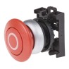 Eaton RMQ Titan M22 Series Red Momentary Push Button Head 22 mm Cutout Diameter IP66 IP67 IP69 78635837 M22-DP-R-X0+M22-A