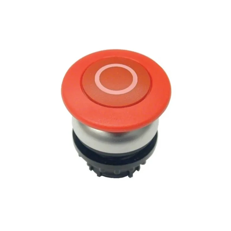Eaton RMQ Titan M22 Series Red Momentary Push Button Head 22 mm Cutout Diameter IP66 IP67 IP69 78635837 M22-DP-R-X0+M22-A