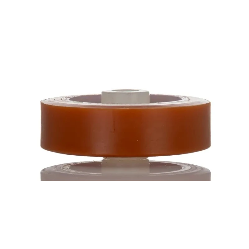 LAG Orange, White Polyurethane Medium Duty Trolley Wheel, 100 mm Diameter, 200 kg Load Capacity 4521