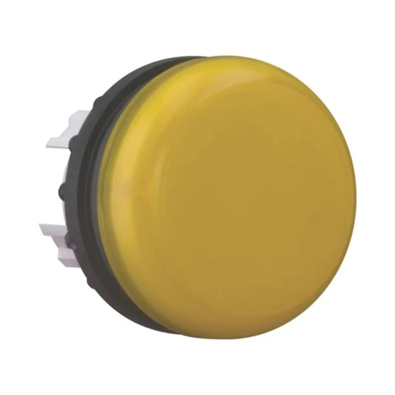 Eaton Yellow Pilot Light Head 22.5 mm Cutout RMQ Titan M22 Series 78635859 M22-L-Y+M22-A