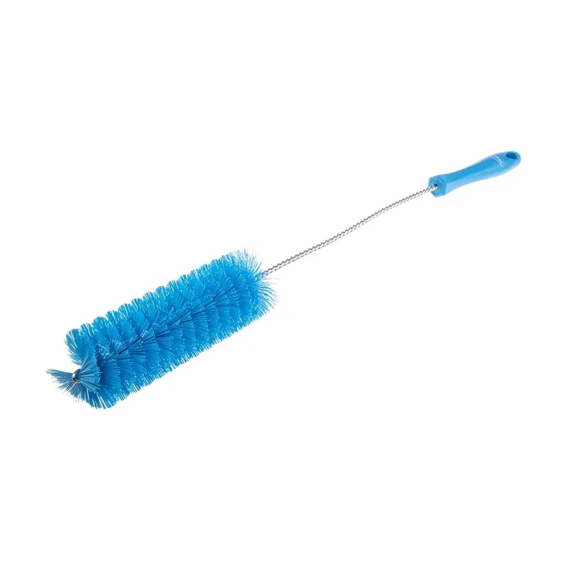 Vikan Blue Bottle Brush 23 mm Bristle Length, 50 mm Brush Diameter, Polypropylene Handle, Overall Length 490mm 53793
