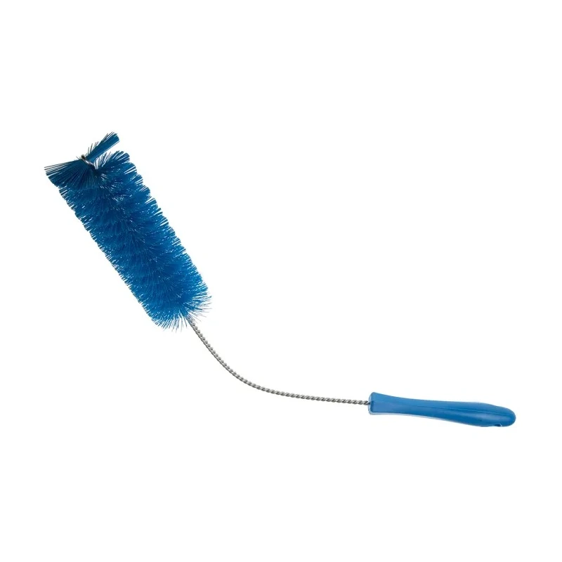 Vikan Blue Bottle Brush 23 mm Bristle Length, 50 mm Brush Diameter, Polypropylene Handle, Overall Length 490mm 53793