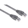 RS PRO Cat5e Ethernet Cable, 10 m, Grey RJ45 Male to RJ45 Male, U/FTP PVC 400-9679
