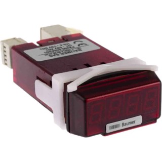 Baumer Digital Panel Multifunction Meter Voltage, Current, LED Display, 22.5 mm x 45 mm PA200