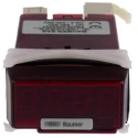 Baumer Digital Panel Multifunction Meter Voltage, Current, LED Display, 22.5 mm x 45 mm PA200