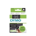 Dymo White on Black Label Printer Tape 24 mm Width, 7 m Length S0721010