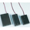 Keystone Battery Holder for AAA Battery 3 Cells Chassis Mount ABS Body with Coil Spring Termination 54mm x 37.5mm x 15mm 2484